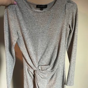 Grey Dynamite dress - sweater / stretch